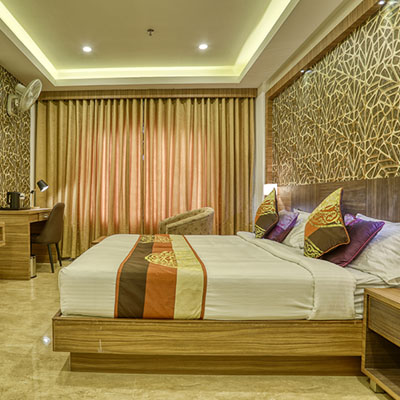 bedroom in VKJ Hotel
